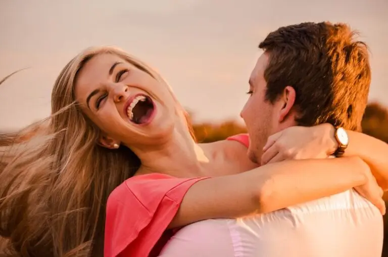 Young Couple Laughing